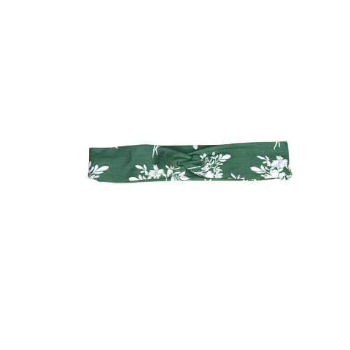 Green Floral Headband (Thin)